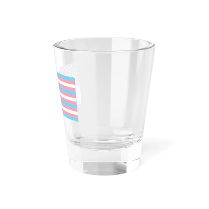 USA Transgender flag (United States) Shot Glass 1.5oz - Go Mug Yourself