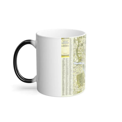 USA - Washington, Central (1948) (Map) Color Changing Mug 11oz-Go Mug Yourself