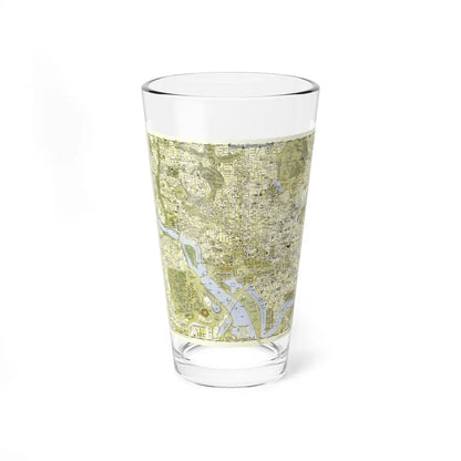 USA - Washington, Central (1948) (Map) Pint Glass 16oz-16oz-Go Mug Yourself