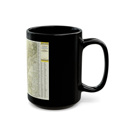 USA - Washington, Suburban (1948) (Map) Black Coffee Mug-Go Mug Yourself