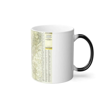 USA - Washington, Suburban (1948) (Map) Color Changing Mug 11oz - Go Mug Yourself