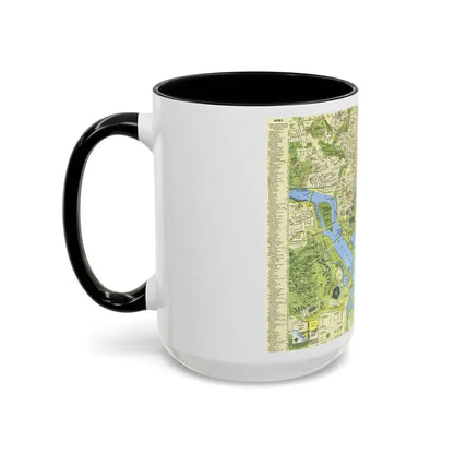 USA - Washington, Tourist (1964) (Map) Accent Coffee Mug - Go Mug Yourself