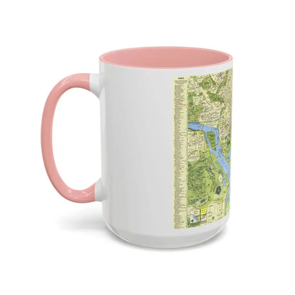 USA - Washington, Tourist (1964) (Map) Accent Coffee Mug - Go Mug Yourself