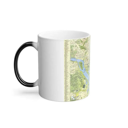 USA - Washington, Tourist (1964) (Map) Color Changing Mug 11oz - Go Mug Yourself