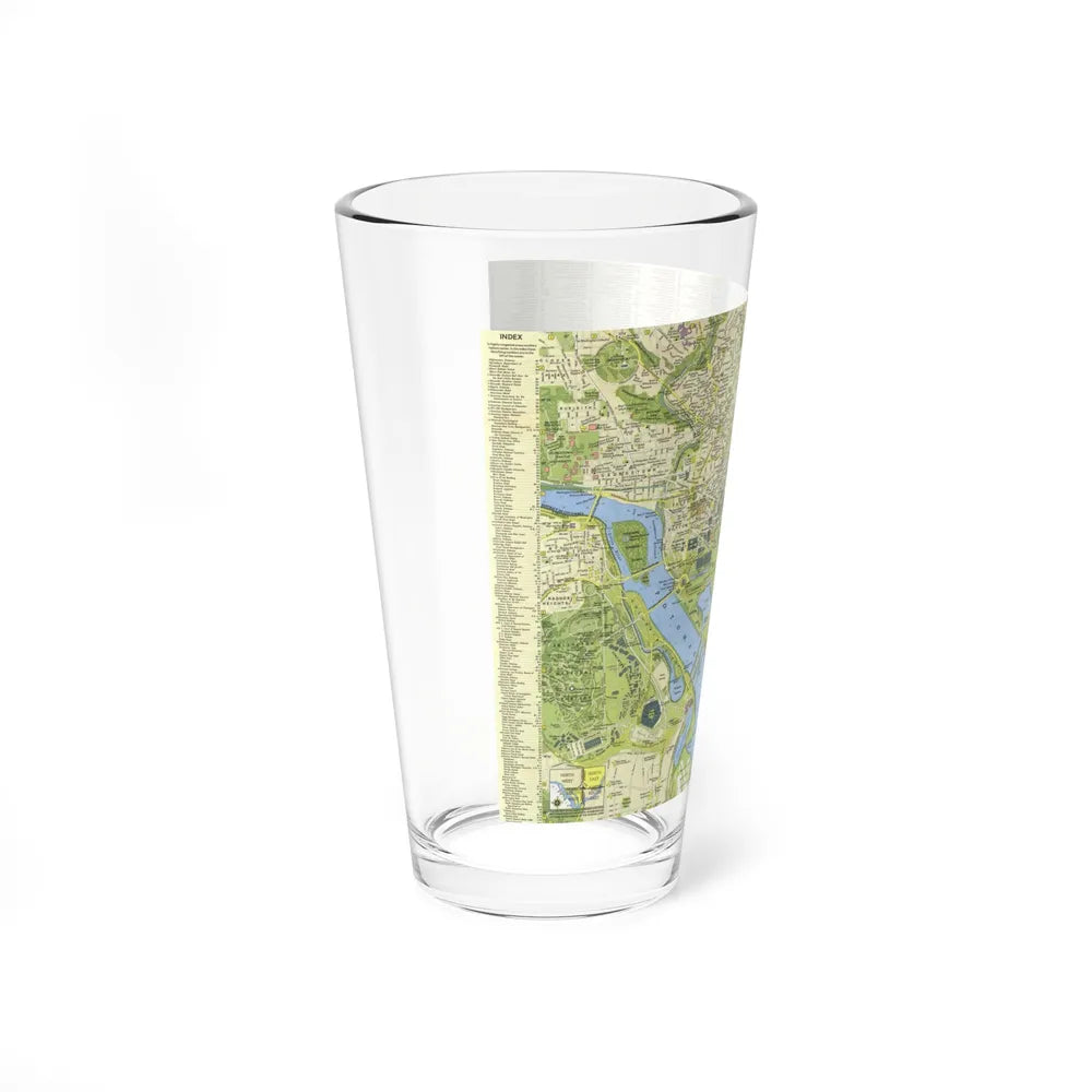 USA - Washington, Tourist (1964) (Map) Pint Glass 16oz-Go Mug Yourself