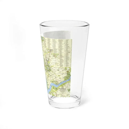 USA - Washington, Tourist (1964) (Map) Pint Glass 16oz - Go Mug Yourself