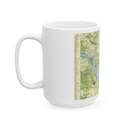 USA - Washington, Tourist (1964) (Map) White Coffee Mug - Go Mug Yourself