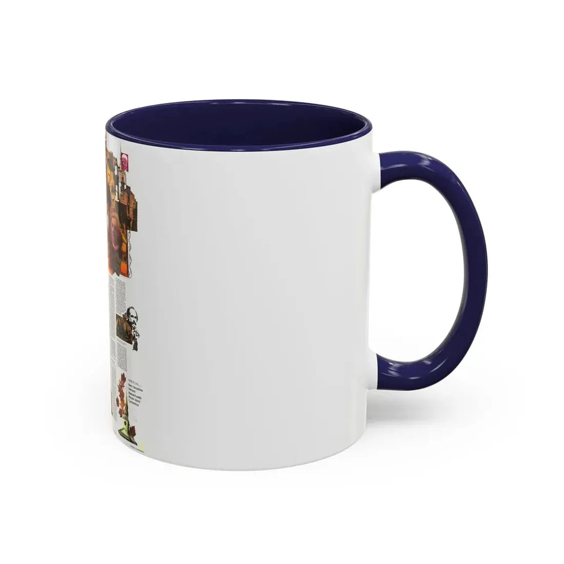 USA - Western New England 2 (1975) (Map) Accent Coffee Mug - Go Mug Yourself