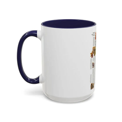 USA - Western New England 2 (1975) (Map) Accent Coffee Mug - Go Mug Yourself