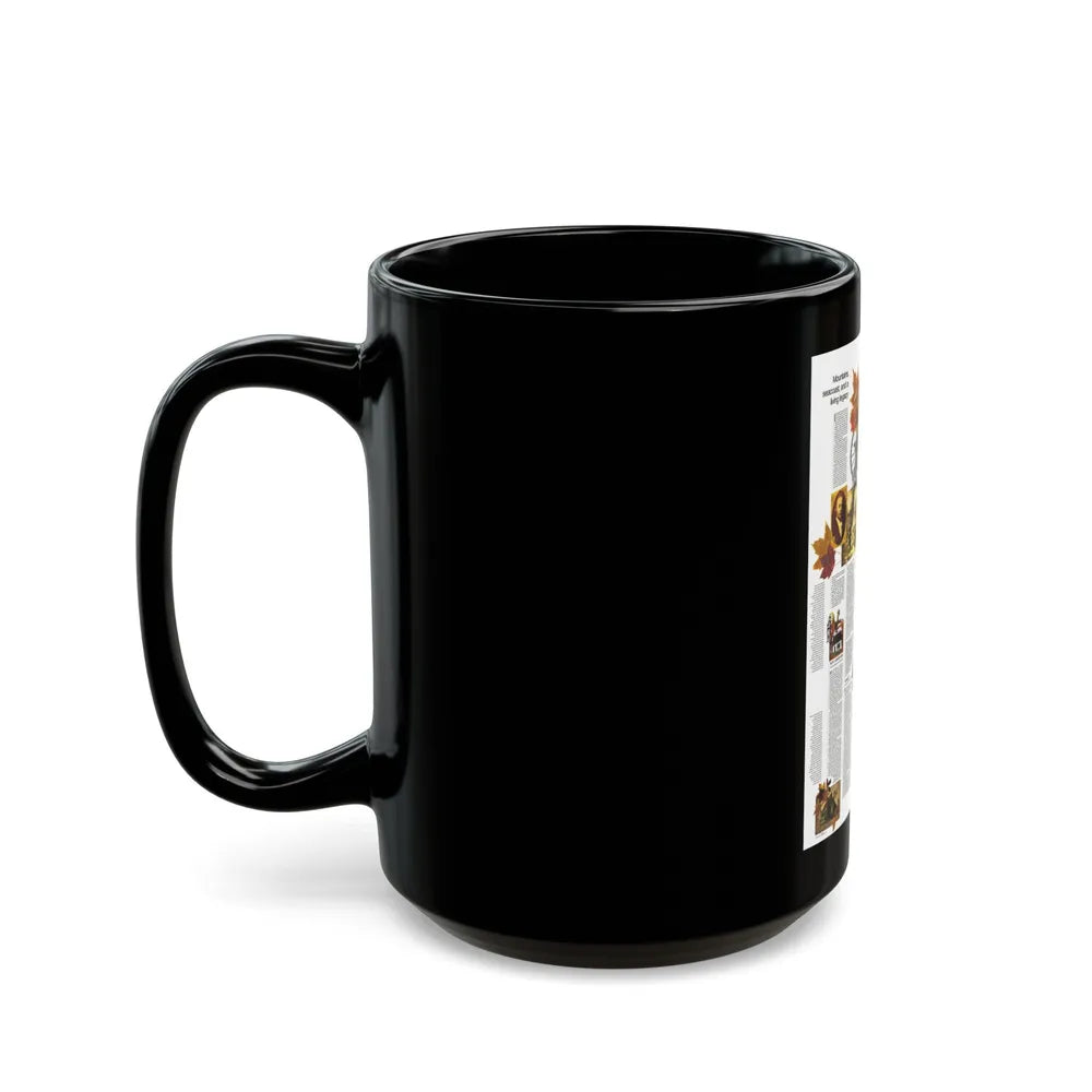 USA - Western New England 2 (1975) (Map) Black Coffee Mug-Go Mug Yourself