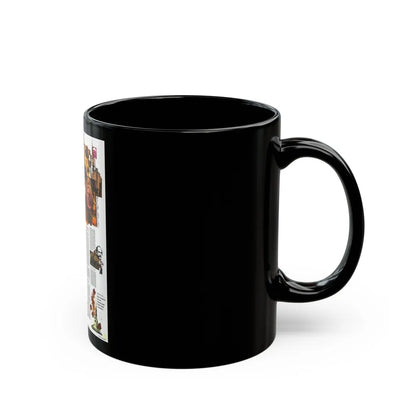 USA - Western New England 2 (1975) (Map) Black Coffee Mug-Go Mug Yourself