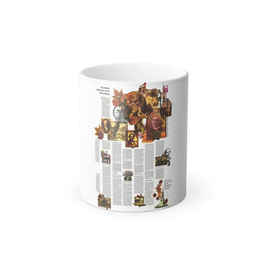 USA - Western New England 2 (1975) (Map) Color Changing Mug 11oz Default Title - Go Mug Yourself