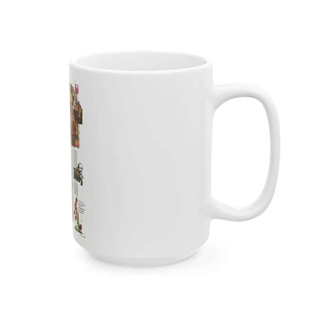 USA - Western New England 2 (1975) (Map) White Coffee Mug - Go Mug Yourself