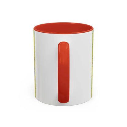USA - Wisconsin, Michigan ,Great Lakes 1 (1973) (Map) Accent Coffee Mug - Go Mug Yourself