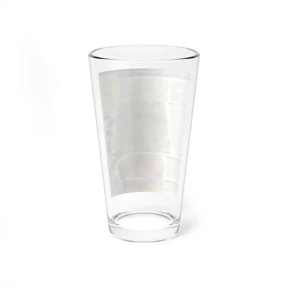 USA - Yellowstone and Grand Teton 2 (1989) (Map) Pint Glass 16oz - Go Mug Yourself