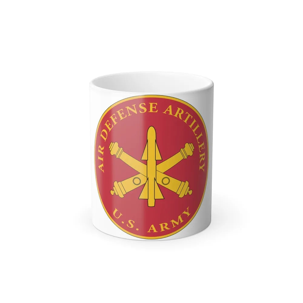 USAADAPLAQUE Air Defense Artillery Branch (U.S. Army) Color Changing Coffee Mug-11oz-Go Mug Yourself