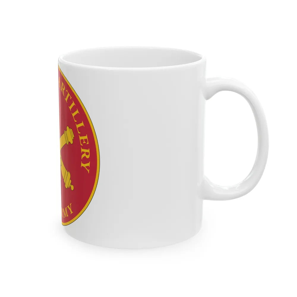 USAADAPLAQUE Air Defense Artillery Branch (U.S. Army) White Coffee Mug-Go Mug Yourself