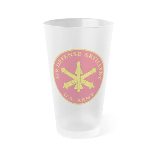 USAADAPLAQUE Air Defense Artillery Branch (U.S. Army) Frosted Pint Glass 16oz Default Title - Go Mug Yourself