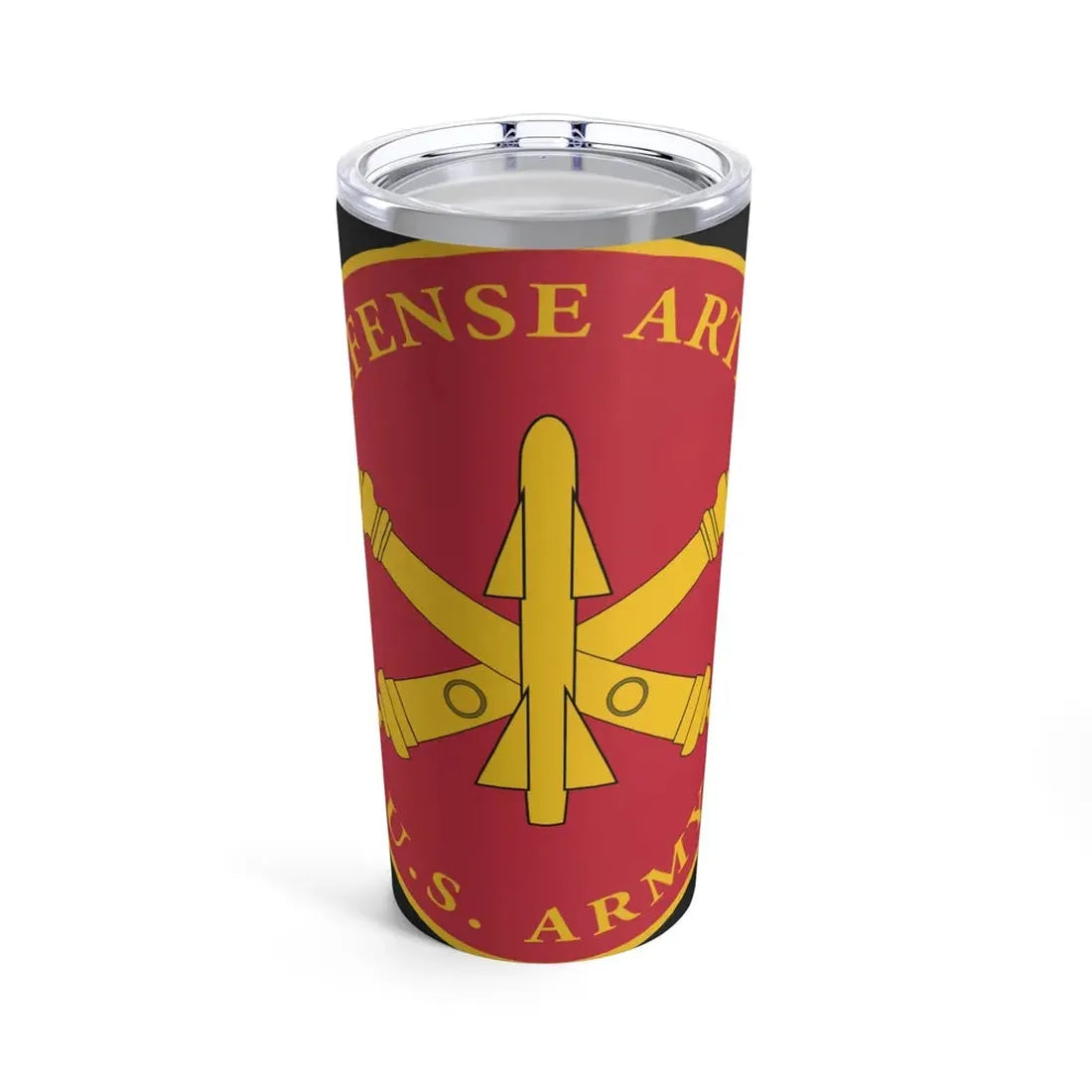 USAADAPLAQUE Air Defense Artillery Branch (U.S. Army) Tumbler 20oz 20oz - Go Mug Yourself