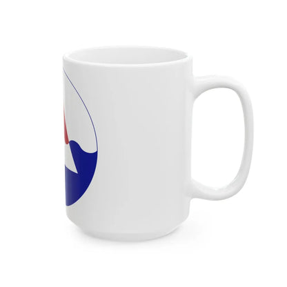 USAE Iceland Defense Force (U.S. Army) White Coffee Mug-Go Mug Yourself