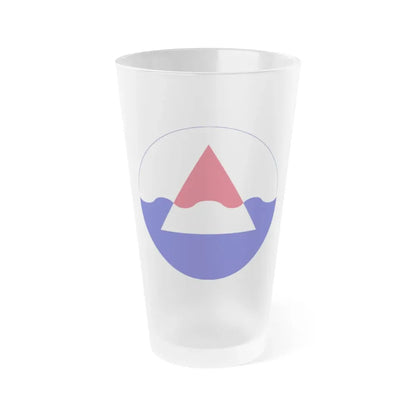 USAE Iceland Defense Force (U.S. Army) Frosted Pint Glass 16oz Default Title - Go Mug Yourself