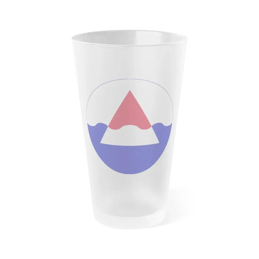 USAE Iceland Defense Force (U.S. Army) Frosted Pint Glass 16oz Default Title - Go Mug Yourself