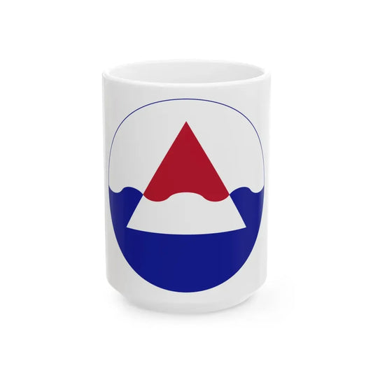 USAE Iceland Defense Force (U.S. Army) White Coffee Mug 15oz - Go Mug Yourself
