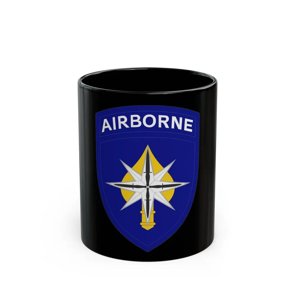 USAE Special Operations Command North (U.S. Army) Black Coffee Mug-11oz-Go Mug Yourself