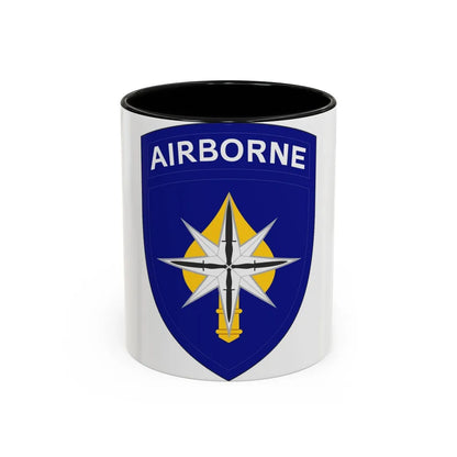 USAE Special Operations Command North (U.S. Army) Accent Coffee Mug 11oz Black - Go Mug Yourself