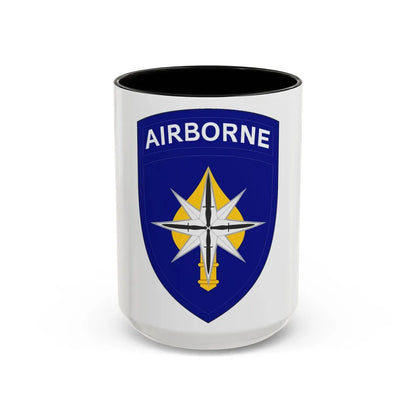 USAE Special Operations Command North (U.S. Army) Accent Coffee Mug 15oz Black - Go Mug Yourself