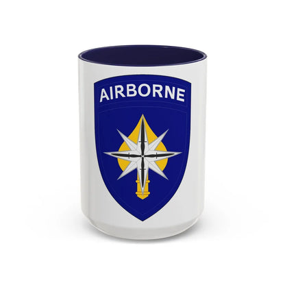 USAE Special Operations Command North (U.S. Army) Accent Coffee Mug 15oz Navy - Go Mug Yourself