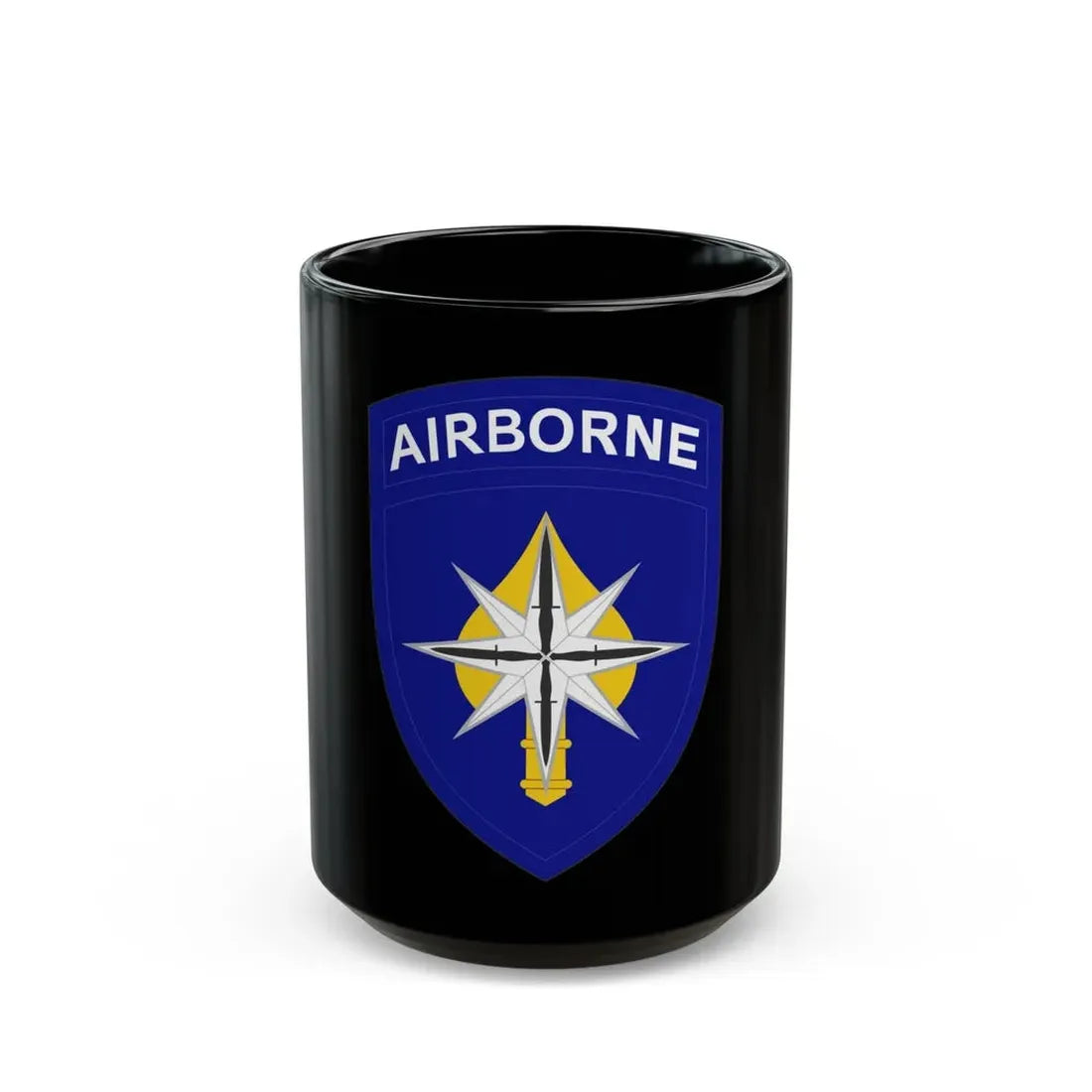 USAE Special Operations Command North (U.S. Army) Black Coffee Mug 15oz - Go Mug Yourself