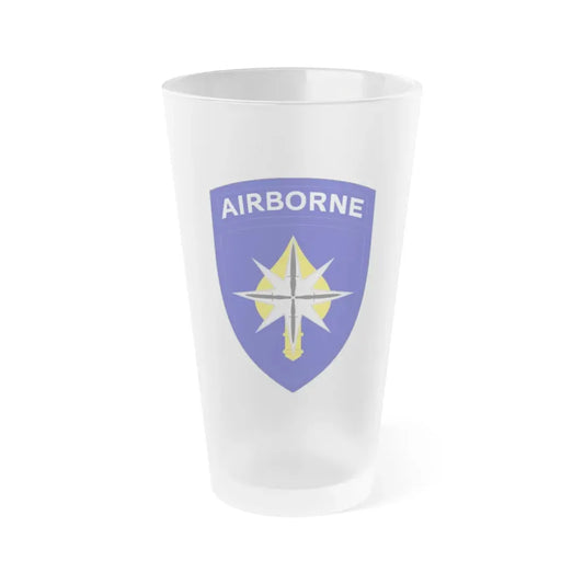USAE Special Operations Command North (U.S. Army) Frosted Pint Glass 16oz Default Title - Go Mug Yourself