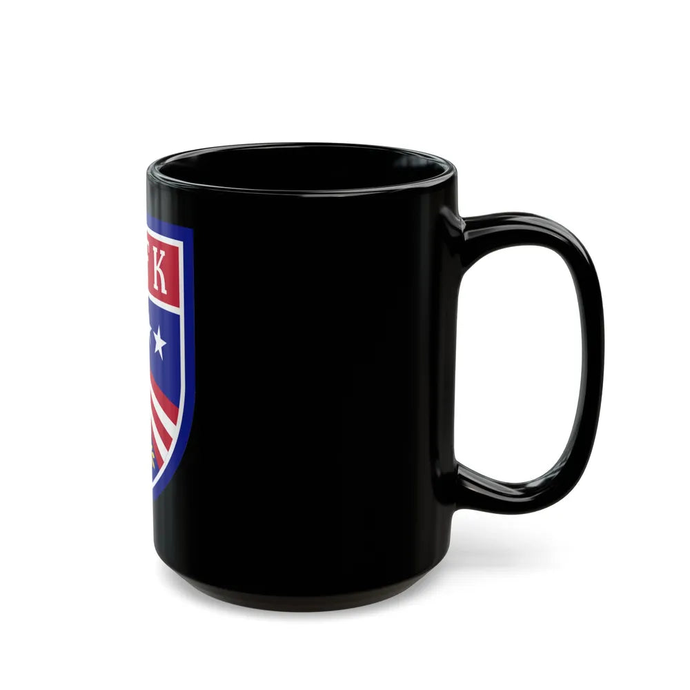 USAE United States Forces Korea (U.S. Army) Black Coffee Mug-Go Mug Yourself