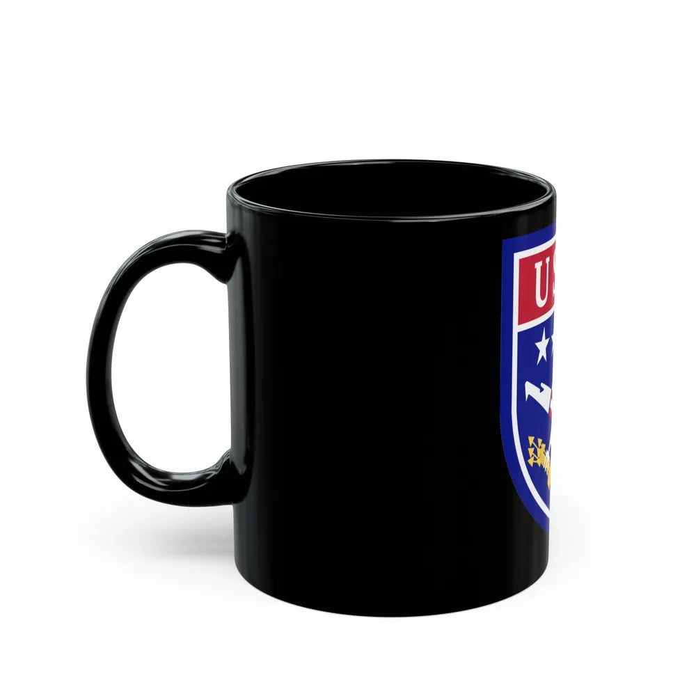 USAE United States Forces Korea (U.S. Army) Black Coffee Mug-Go Mug Yourself