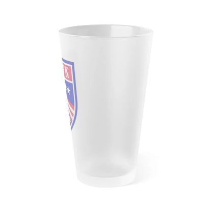 USAE United States Forces Korea (U.S. Army) Frosted Pint Glass 16oz-Go Mug Yourself