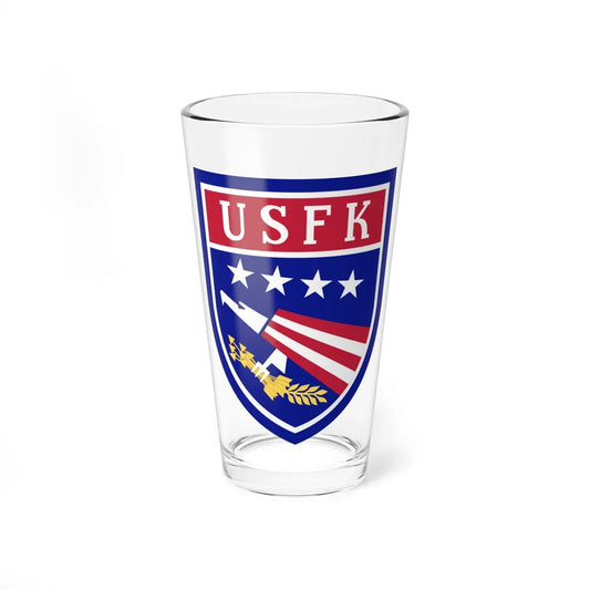 USAE United States Forces Korea (U.S. Army) Pint Glass 16oz-16oz-Go Mug Yourself