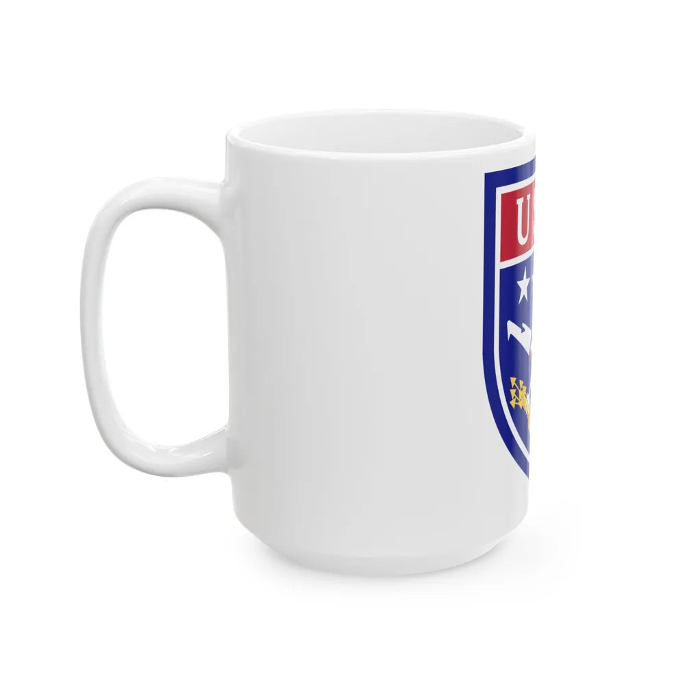 USAE United States Forces Korea (U.S. Army) White Coffee Mug-Go Mug Yourself