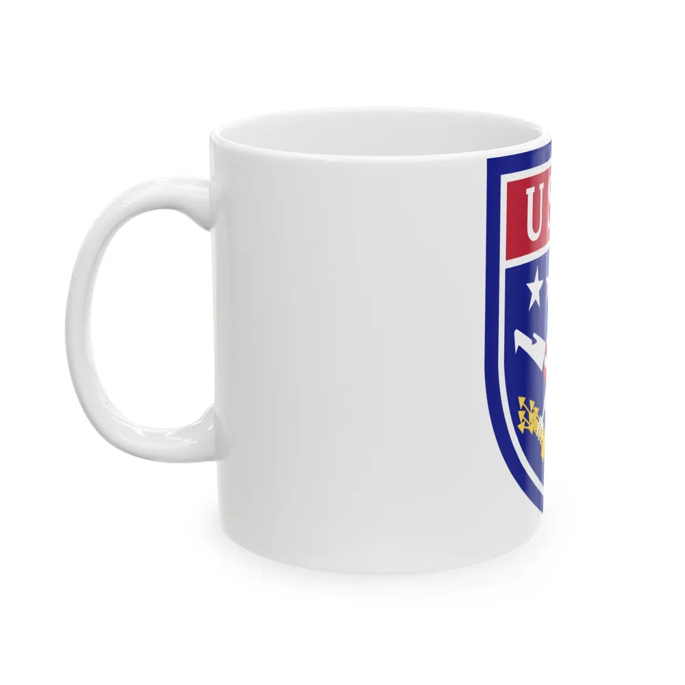 USAE United States Forces Korea (U.S. Army) White Coffee Mug-Go Mug Yourself