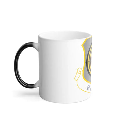 USAF 57th Wing shield (U.S. Air Force) Color Changing Coffee Mug-Go Mug Yourself