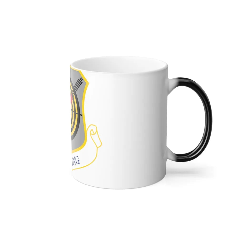 USAF 57th Wing shield (U.S. Air Force) Color Changing Coffee Mug-Go Mug Yourself