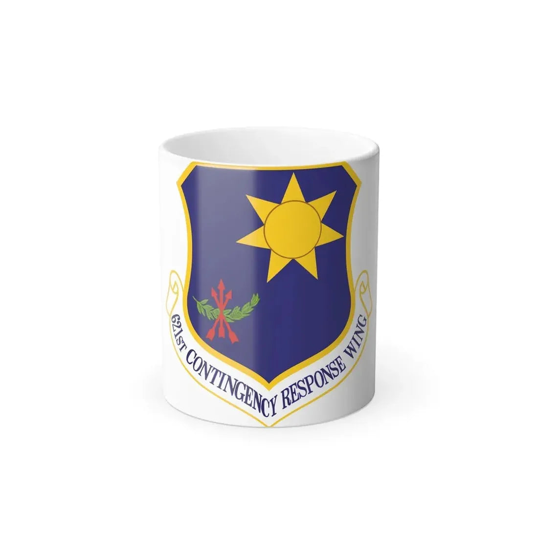 USAF 621st Contigency Response Wing (U.S. Air Force) Color Changing Coffee Mug 11oz - Go Mug Yourself