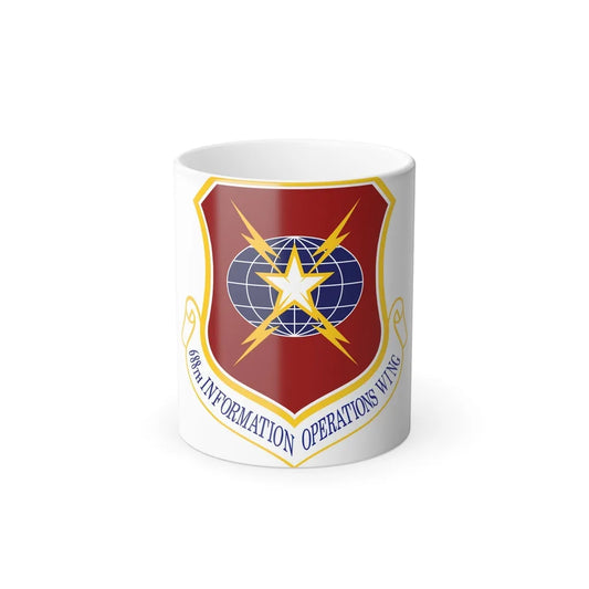 USAF 688th Information Operations Wing (U.S. Air Force) Color Changing Coffee Mug-11oz-Go Mug Yourself