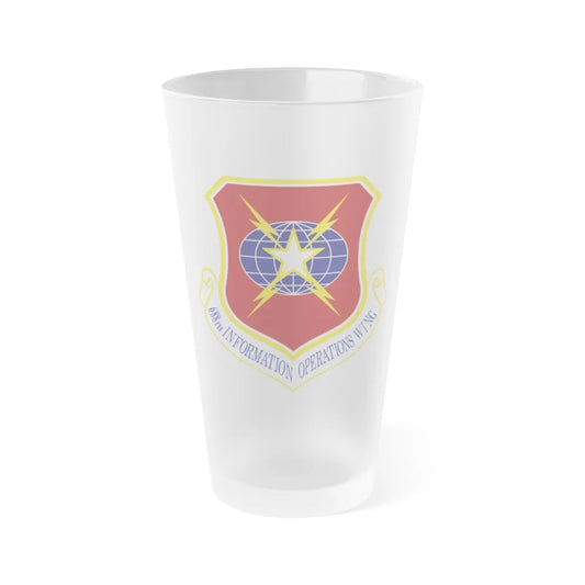 USAF 688th Information Operations Wing (U.S. Air Force) Frosted Pint Glass 16oz-16oz-Frosted-Go Mug Yourself