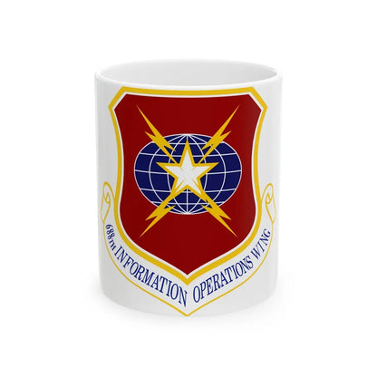 USAF 688th Information Operations Wing (U.S. Air Force) White Coffee Mug-11oz-Go Mug Yourself