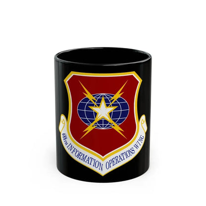 USAF 688th Information Operations Wing (U.S. Air Force) Black Coffee Mug 11oz - Go Mug Yourself