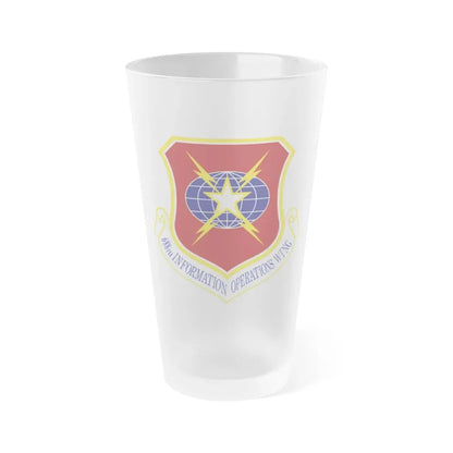 USAF 688th Information Operations Wing (U.S. Air Force) Frosted Pint Glass 16oz 16oz Frosted - Go Mug Yourself