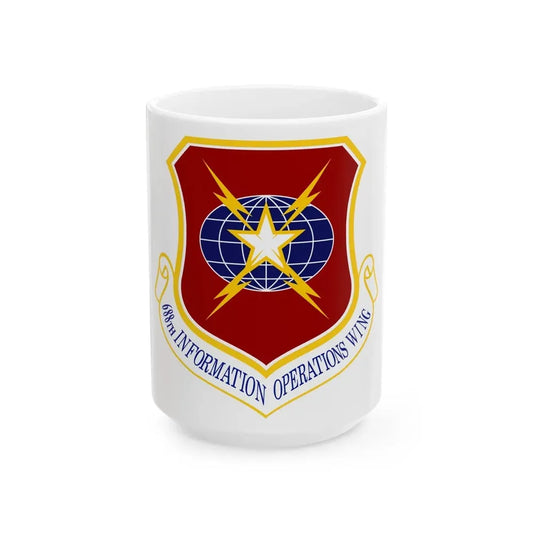 USAF 688th Information Operations Wing (U.S. Air Force) White Coffee Mug 15oz - Go Mug Yourself