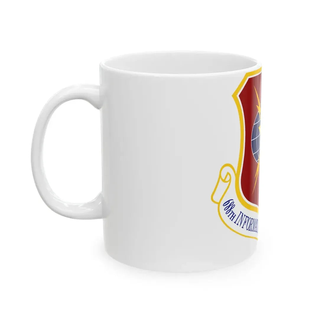 USAF 688th Information Operations Wing (U.S. Air Force) White Coffee Mug - Go Mug Yourself