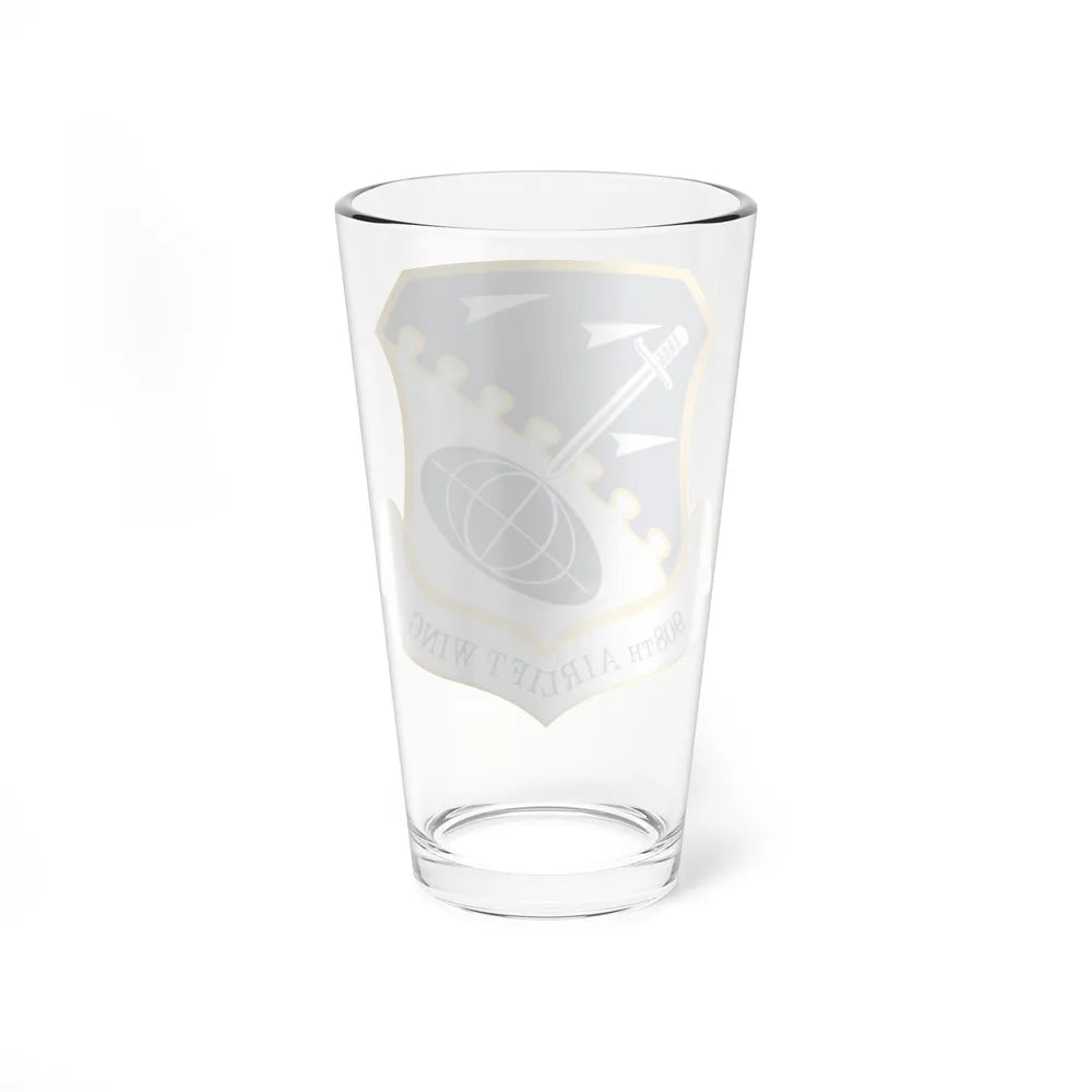 USAF 908th Airlift Wing (U.S. Air Force) Pint Glass 16oz-Go Mug Yourself